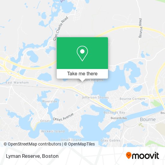 Lyman Reserve map