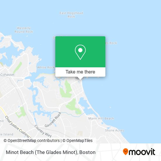 Mapa de Minot Beach (The Glades Minot)
