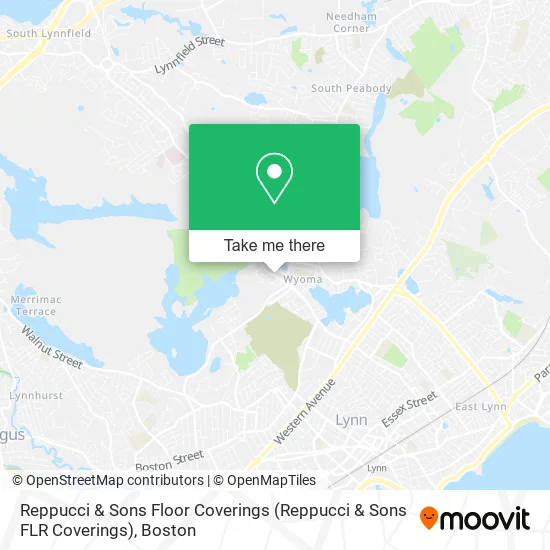 Reppucci & Sons Floor Coverings map