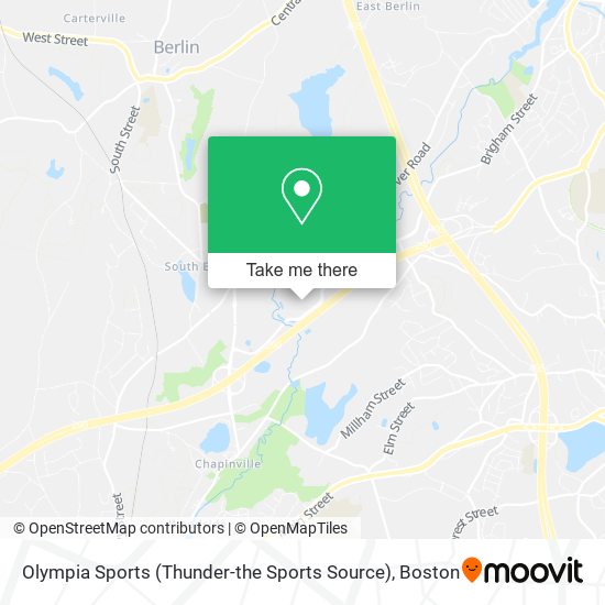 Olympia Sports (Thunder-the Sports Source) map