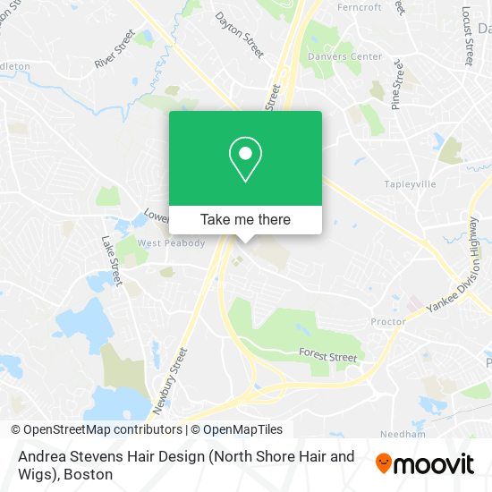 Andrea Stevens Hair Design (North Shore Hair and Wigs) map