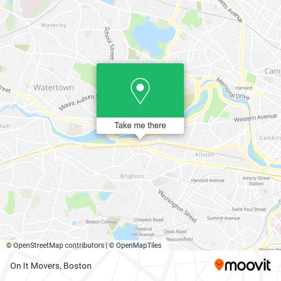 On It Movers map