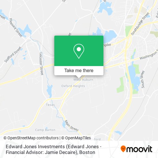 Mapa de Edward Jones Investments (Edward Jones - Financial Advisor: Jamie Decaire)