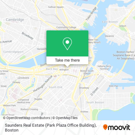 Saunders Real Estate (Park Plaza Office Building) map