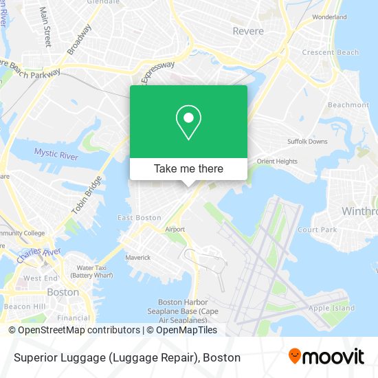 Mapa de Superior Luggage (Luggage Repair)