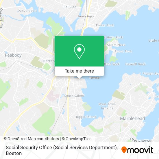 Mapa de Social Security Office (Social Services Department)