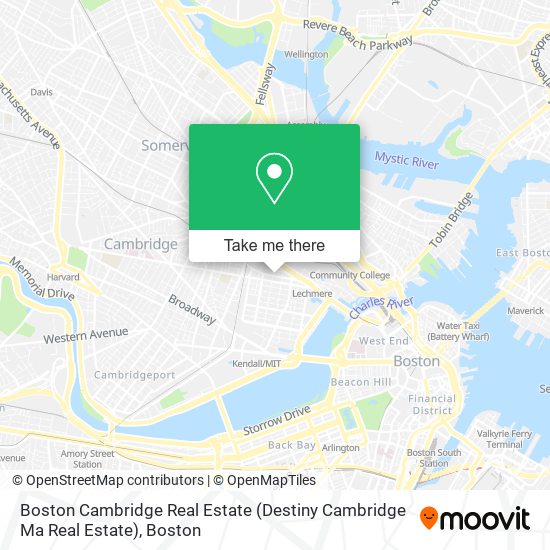 Boston Cambridge Real Estate (Destiny Cambridge Ma Real Estate) map