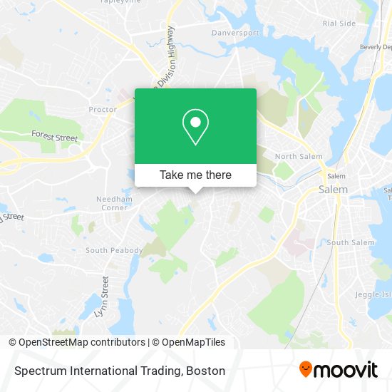 Mapa de Spectrum International Trading