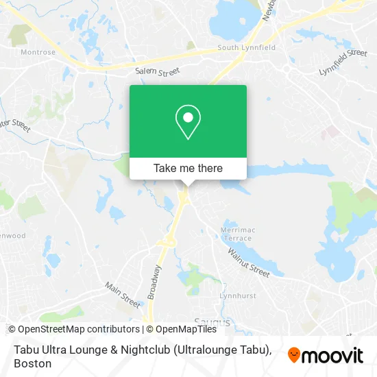 Mapa de Tabu Ultra Lounge & Nightclub (Ultralounge Tabu)