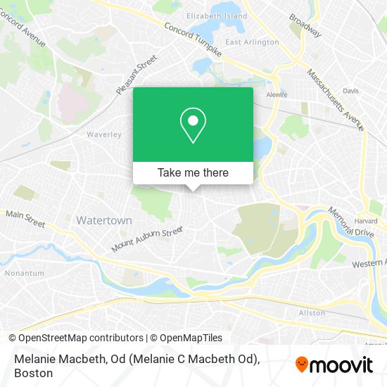 Mapa de Melanie Macbeth, Od (Melanie C Macbeth Od)