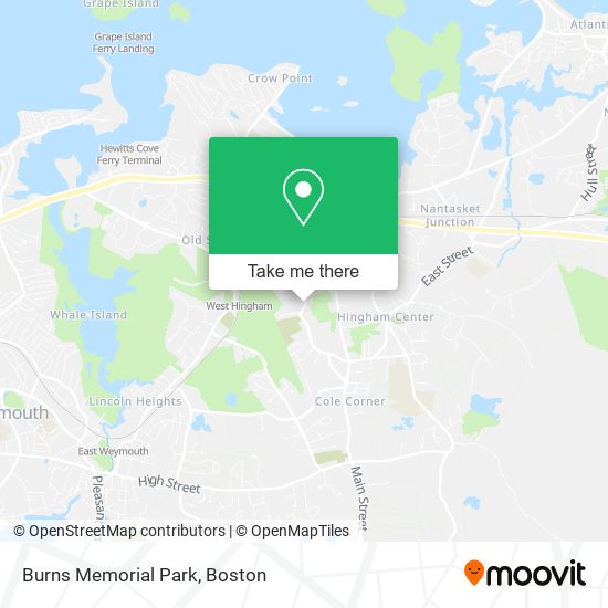 Mapa de Burns Memorial Park