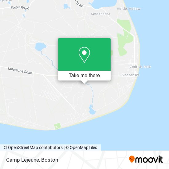 Camp Lejeune map