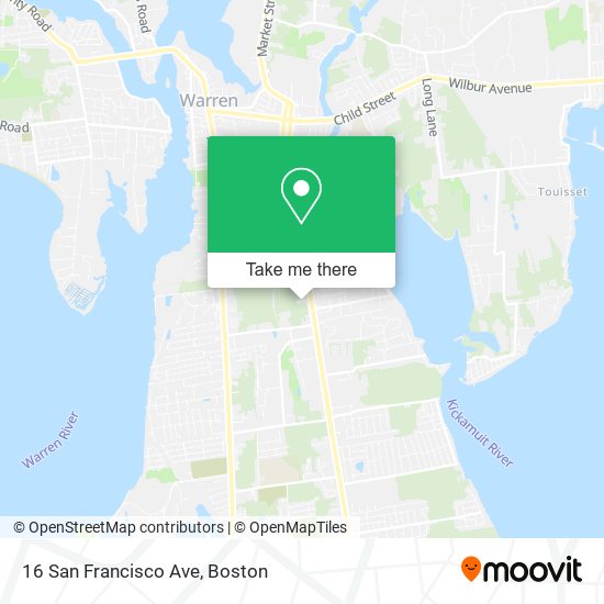 16 San Francisco Ave map