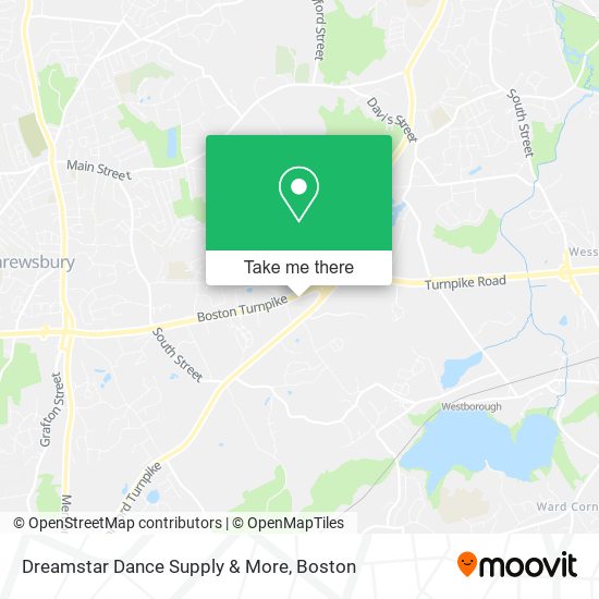 Dreamstar Dance Supply & More map