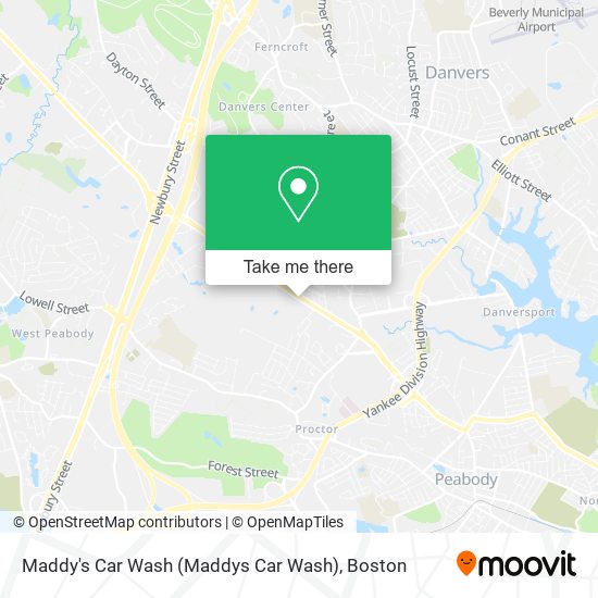Mapa de Maddy's Car Wash (Maddys Car Wash)