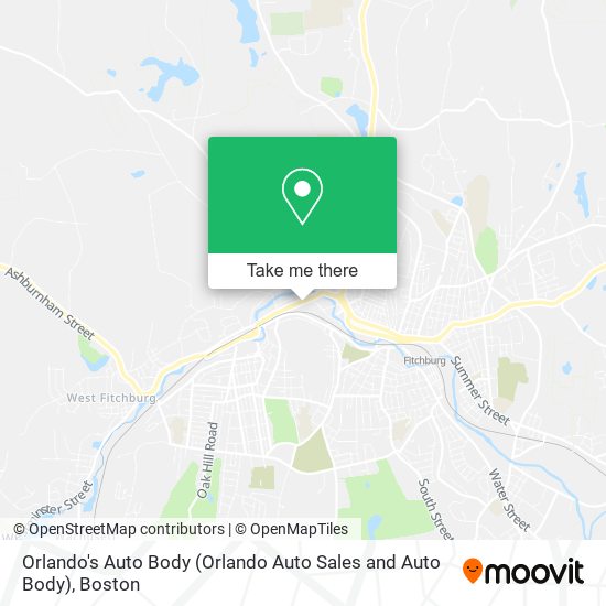 Mapa de Orlando's Auto Body (Orlando Auto Sales and Auto Body)