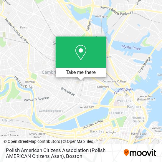 Polish American Citizens Association (Polish AMERICAN Citizens Assn) map