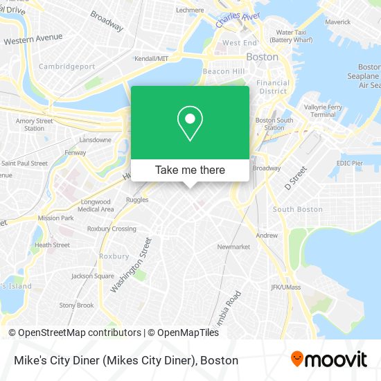 Mapa de Mike's City Diner (Mikes City Diner)