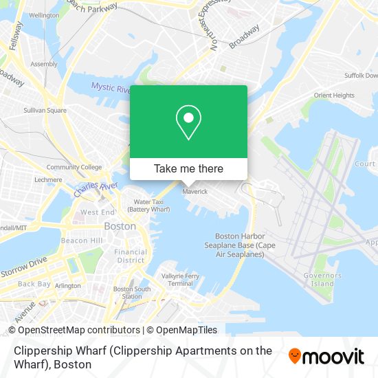 Clippership Wharf (Clippership Apartments on the Wharf) map