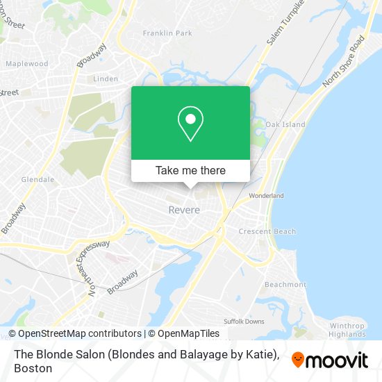 The Blonde Salon (Blondes and Balayage by Katie) map