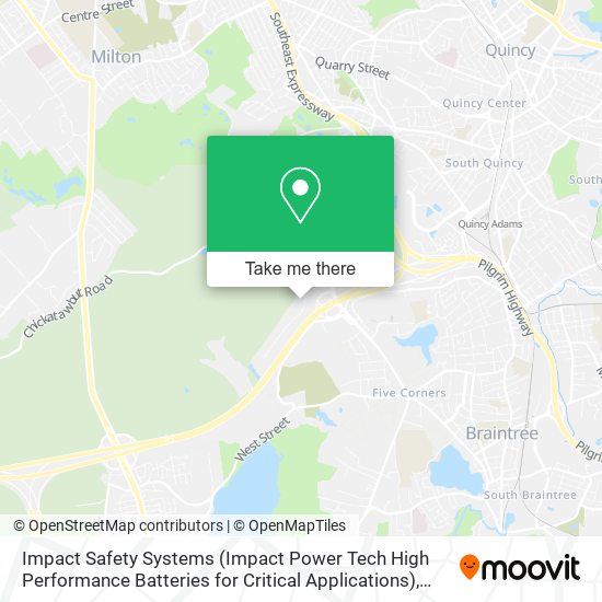 Mapa de Impact Safety Systems (Impact Power Tech High Performance Batteries for Critical Applications)