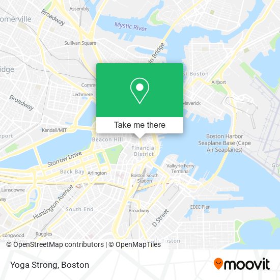 Yoga Strong map