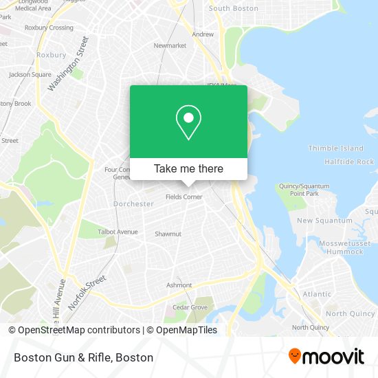 Boston Gun & Rifle map