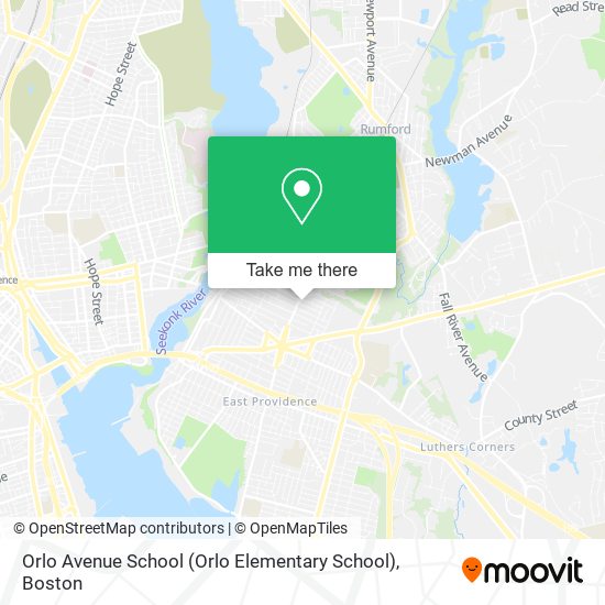 Mapa de Orlo Avenue School (Orlo Elementary School)