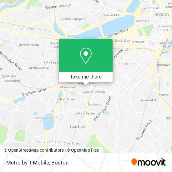 Metro by T-Mobile map