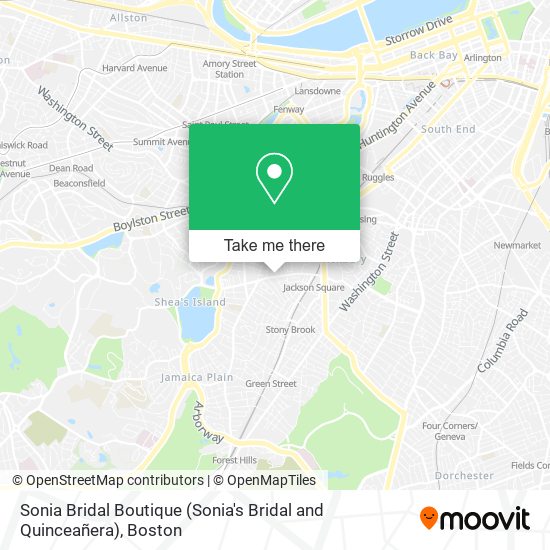Sonia Bridal Boutique (Sonia's Bridal and Quinceañera) map
