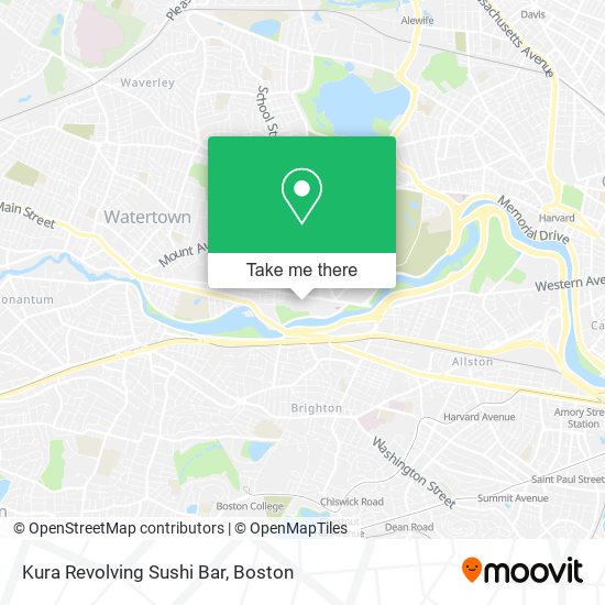 Kura Revolving Sushi Bar map