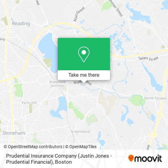 Prudential Insurance Company (Justin Jones - Prudential Financial) map