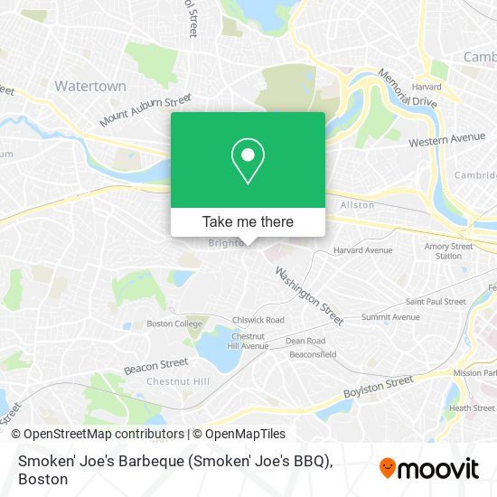 Smoken' Joe's Barbeque map