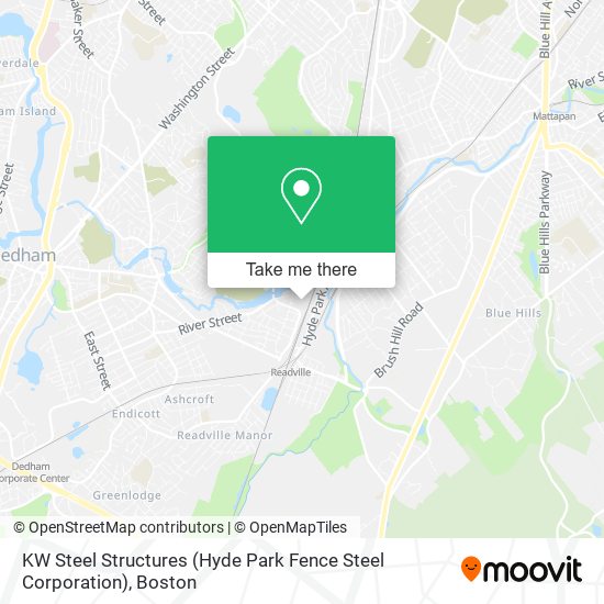 KW Steel Structures (Hyde Park Fence Steel Corporation) map