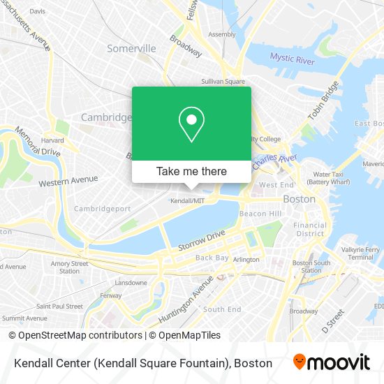 Kendall Center (Kendall Square Fountain) map