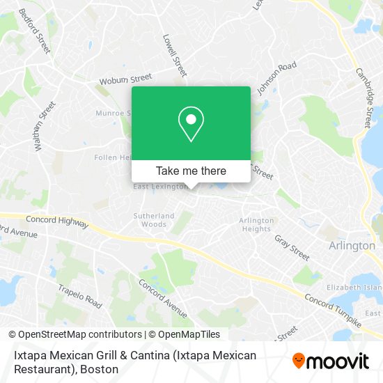 Mapa de Ixtapa Mexican Grill & Cantina (Ixtapa Mexican Restaurant)