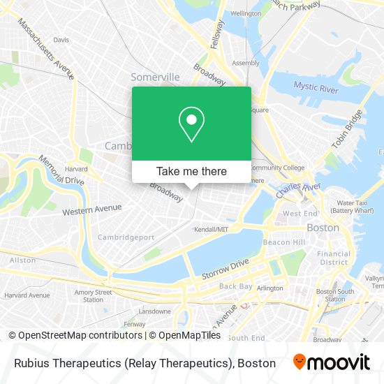 Rubius Therapeutics (Relay Therapeutics) map