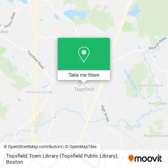 Topsfield Town Library (Topsfield Public Library) map