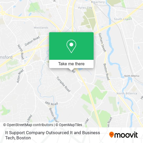 It Support Company Outsourced It and Business Tech map