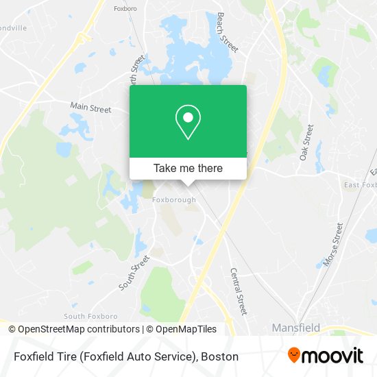 Foxfield Tire (Foxfield Auto Service) map