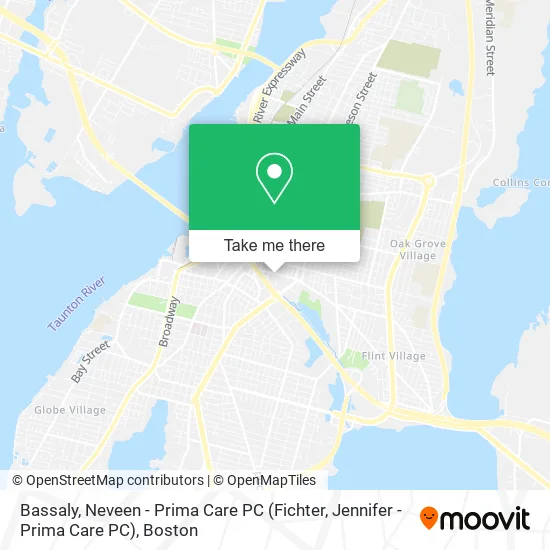 Mapa de Bassaly, Neveen - Prima Care PC (Fichter, Jennifer - Prima Care PC)