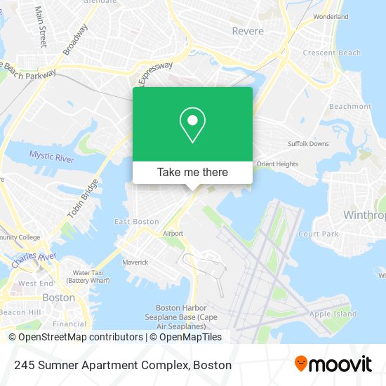 Mapa de 245 Sumner Apartment Complex