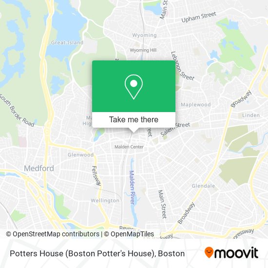 Potters House (Boston Potter's House) map