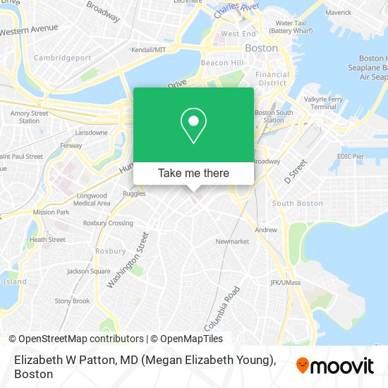Elizabeth W Patton, MD (Megan Elizabeth Young) map