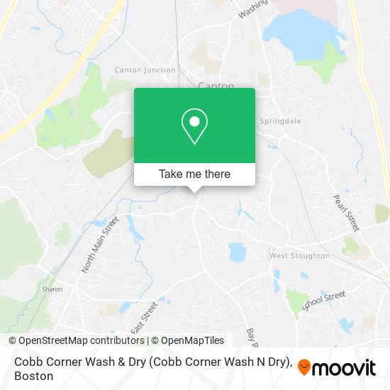Mapa de Cobb Corner Wash & Dry