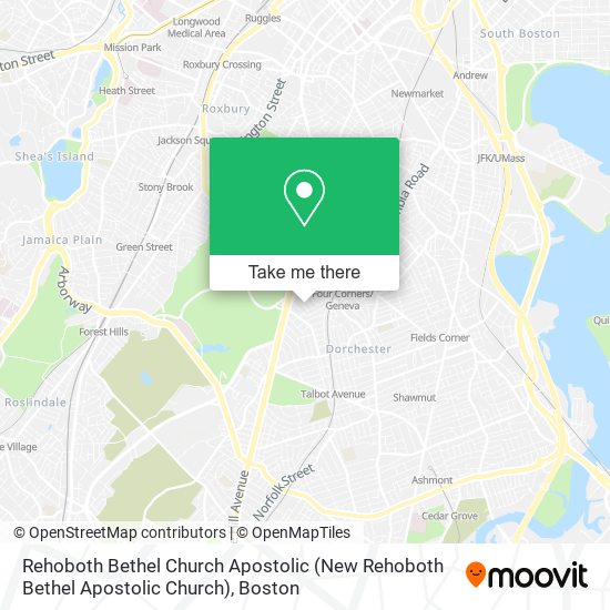 Mapa de Rehoboth Bethel Church Apostolic