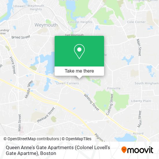 Queen Anne's Gate Apartments (Colonel Lovell's Gate Apartme) map