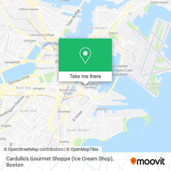 Mapa de Cardullo's Gourmet Shoppe (Ice Cream Shop)