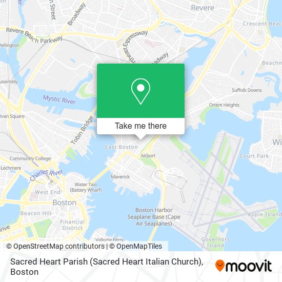 Mapa de Sacred Heart Parish (Sacred Heart Italian Church)