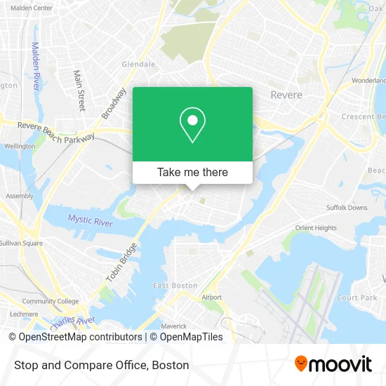 Stop and Compare Office map